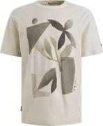 Cast Iron T-shirt  Crème heren