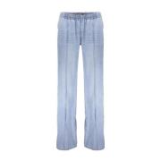 Geisha Trackpants Jogdenim Stripe Jeans Light dames