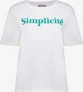 Geisha T-shirt Simplicity Off White dames