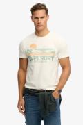 Superdry T-shirt Wit heren