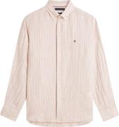 Tommy Hilfiger Overhemd Bengal Stripe Beige heren