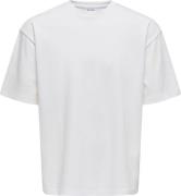 Only & Sons T-shirt Caspian Wit heren