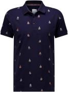 A Fish Named Fred Polo Sailing Boats Navy heren