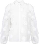 Aaiko Blouse Lien 3D Off White dames