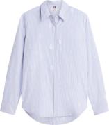 Tommy Hilfiger Blouse Oxford aop relaxed Hemelsblauw dames