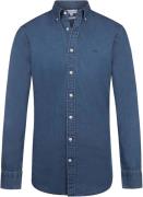 McGregor Overhemd Chambray Blauw heren
