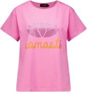 Miss Goodlife T-shirt Namaste Roze dames