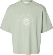 Selected Homme T-shirt Norman  Groen heren