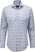 Bomont Overhemd Thijn Citrus Blauw heren