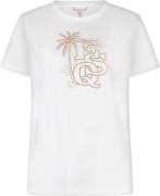 Esqualo T-shirt Wit dames