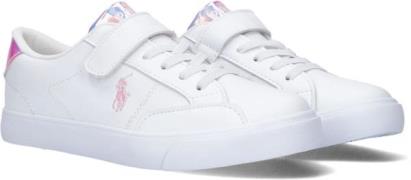 Witte Polo Ralph Lauren Lage Sneakers Theron Iv Ps