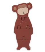 Trixie Baby Accessoires Wooden body puzzle Mr. Monkey Bruin