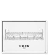 Wijck Decoratieve objecten De Kuip Feyenoord Wit