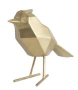 Present Time Decoratieve objecten Statue bird large polyresin Goud