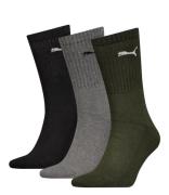 Puma Sokken Crew Sock 3-Pack Groen