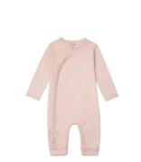 Noppies Babykleding Playsuit Rib Nevis Long Sleeve Roze