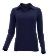 Perfect Line Cotton Polo Shirt Long Sleeve