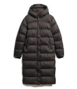 Microfibre Longline Puffer Jacket