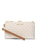 Jet Set Double Zip Wristlet