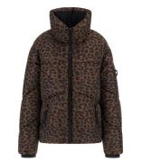 Martina Print Crop Puffa