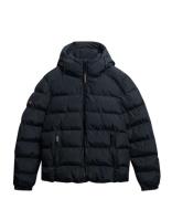 Hooded Sports Puffer Jacket