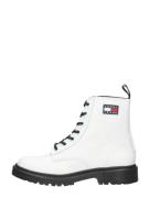 Tommy Hilfiger - Iridescent Eyelets Flat Boot