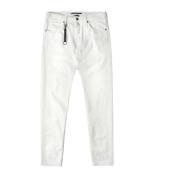 Slim-Fit Denim Jeans Incotex , White , Heren