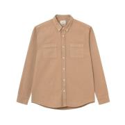 Casual overhemd Forét , Beige , Heren