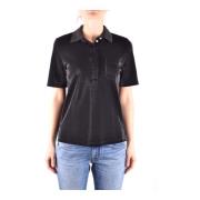 Polo Shirt, Zwart, Monochroom, Korte Mouw Jacob Cohën , Black , Dames