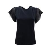 T-Shirt mode korte mouw Liu Jo , Black , Dames