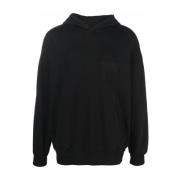 Comfortabele en stijlvolle hoodie voor mannen Philippe Model , Black ,...