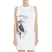 Catwoman T-Shirt Stijl Jurk Lanvin , White , Dames
