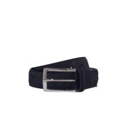 Klassieke Riem Scarosso , Blue , Heren