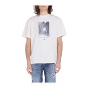 T-shirts Throwback , White , Heren