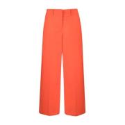 Wide Trousers Erika Cavallini , Orange , Dames
