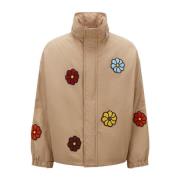 Wind Jackets Moncler , Beige , Heren