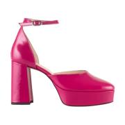 Stijlvolle Roze Lakleren Pumps Högl , Pink , Dames