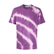 T-shirts Msgm , Purple , Heren