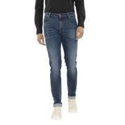 Slim-fit Jeans PT Torino , Blue , Heren