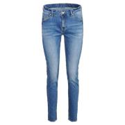 Stretch Skinny Denim Jeans Summum Woman , Blue , Dames