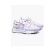 Bimetalen Leren Sneakers - H641 Hogan , White , Dames