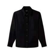 Katoenen overshirt A.p.c. , Black , Heren