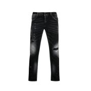 Stijlvolle Slim-Fit Jeans Dondup , Black , Heren
