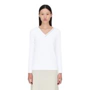 Witte Blouse Fabiana Filippi , White , Dames