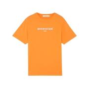 T-Shirts Maison Kitsuné , Orange , Heren