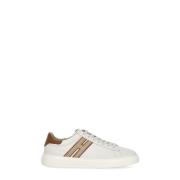 Ivoorleren Sneakers voor Vrouwen Hogan , Beige , Dames