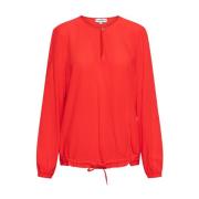 Blouse overhemd &Co Woman , Red , Dames