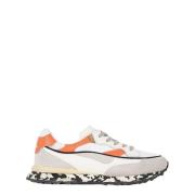 3Dome Lage Sneakers Hidnander , Orange , Heren