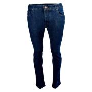 Italiaanse Slim-fit Jeans Hand Picked , Blue , Heren