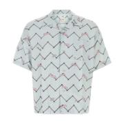 Stijlvolle bedrukte rayon Copa shirt visvim , Multicolor , Heren